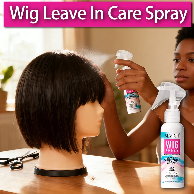 

Professional Wig Leave-In Hair Conditioner Spray Soft Smooth Frizz Damaged Repair Keratin Hair Mask Wig Moisturizer Care Spray