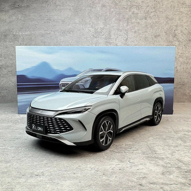 

Diecast 1:18 Scale BYD Song L DM-i Car Model New Energy Simulation SUV Alloy Car Model