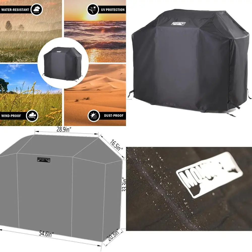 

Сверхмощная крышка газового гриля для барбекю с 54 дюйма и 4 конфорками для Mesa серии 400, модель 24633, 35633, 24367, 41847 NG, SKU 98475