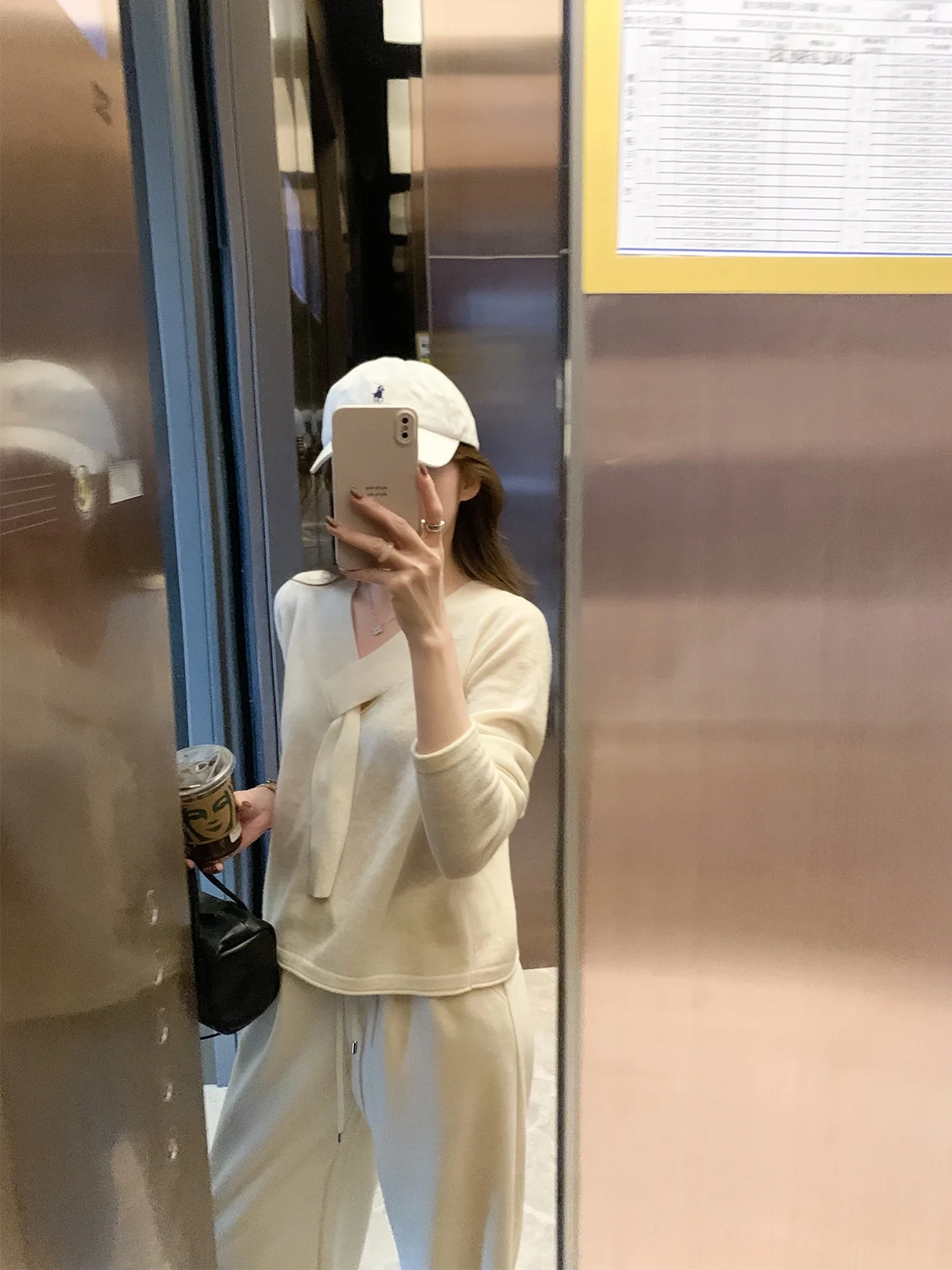 

Женский вязаный шерстяной топ Hualun Home Sister Please Dinner 20, осенне-зимний, свободного кроя, с длинным рукавом, двойной вязки