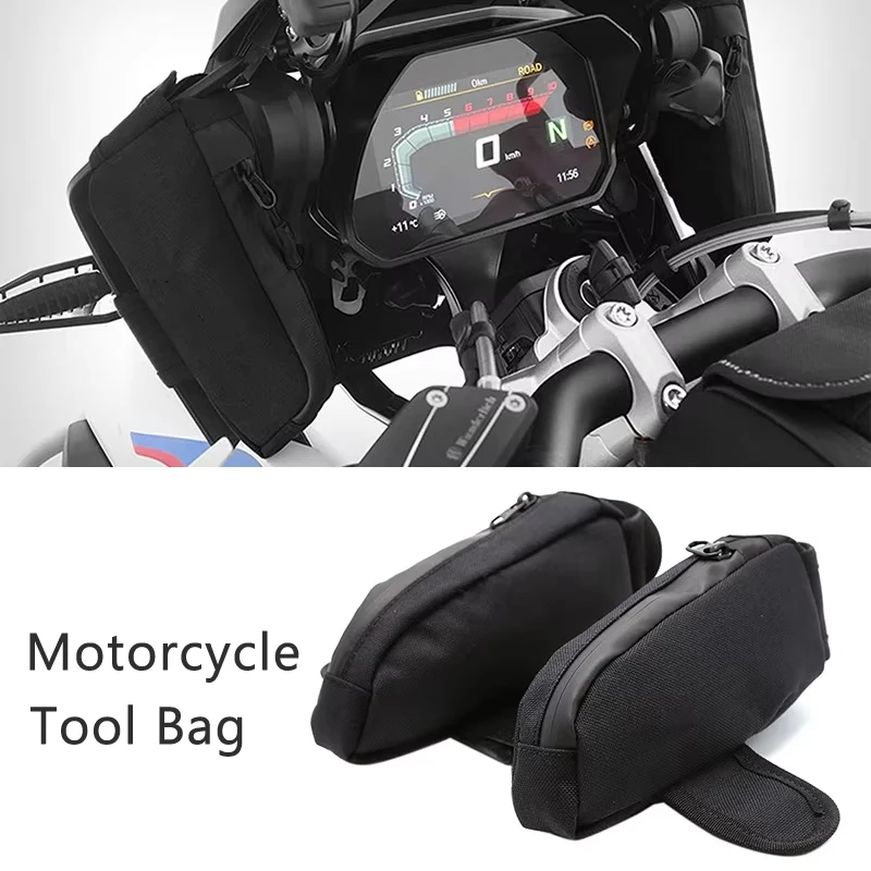 Waterproof Motorcycle Tool Bag Handlebar Fairing Storage Pouch For BMW R1250GS R1200GS LC Adv Motorcycle Bag