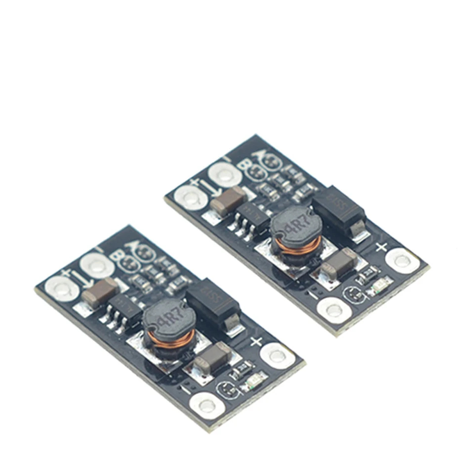 1–100 Stück 3,7 V bis 12 V Mini-DC-DC-Boost-Modul unterstützt 5 V/8 V/9 V/12 V Ausgang, Lithium-Batterie-Boost