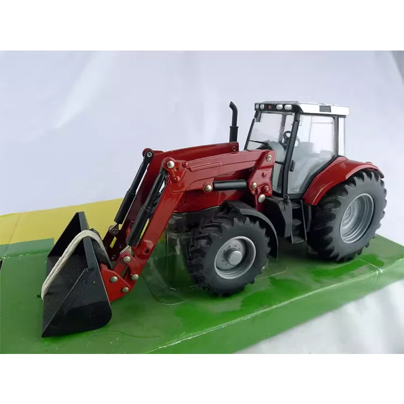 

Diecast ERTL 1:32 Scale MF 6480 Loader Ferguson Tractor Alloy Car Model Collectible Toy Gift Souvenir Display Ornament