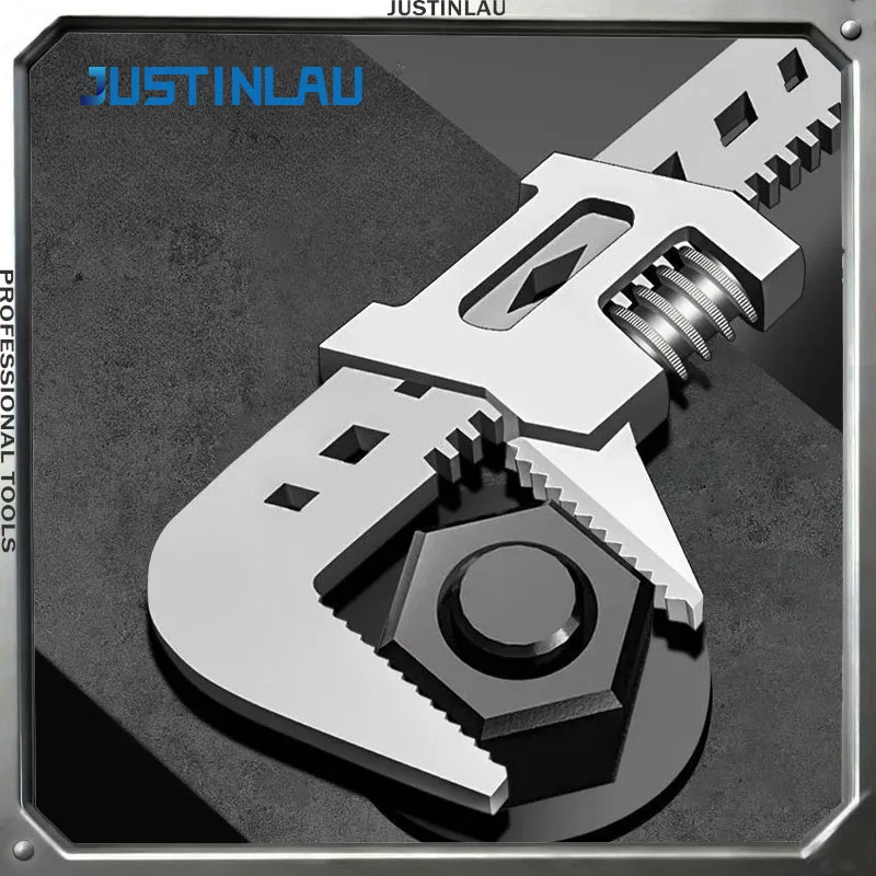 1 Piece of Multifunctional F-type Adjustable Wrench  Tube Width Clamp  Adjustable Wrench  Maintenance Tool  Adjustable Wrench