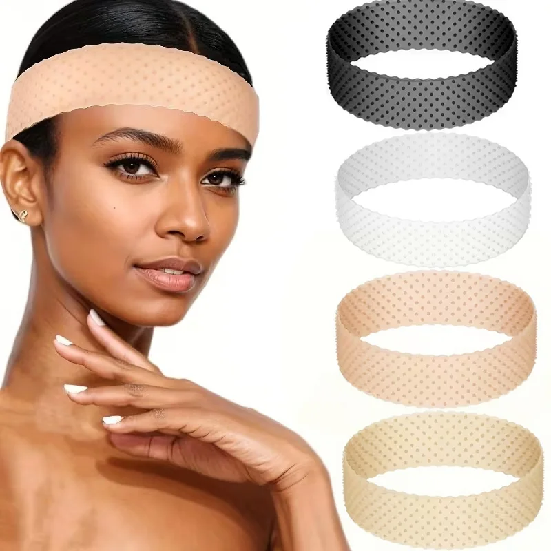 Elastic Silicone Grip Wig Headband Seamless Non Slip Wig Fix Band Comfortable Wig Accessories Wig Holding