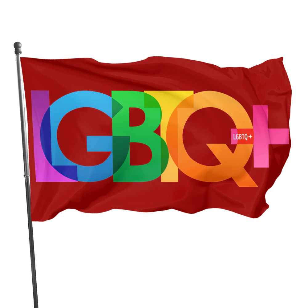 

90x150cm 120x180cm LGBTQ Flag Custom Flags With Grommet Outdoor And Indoor Banner