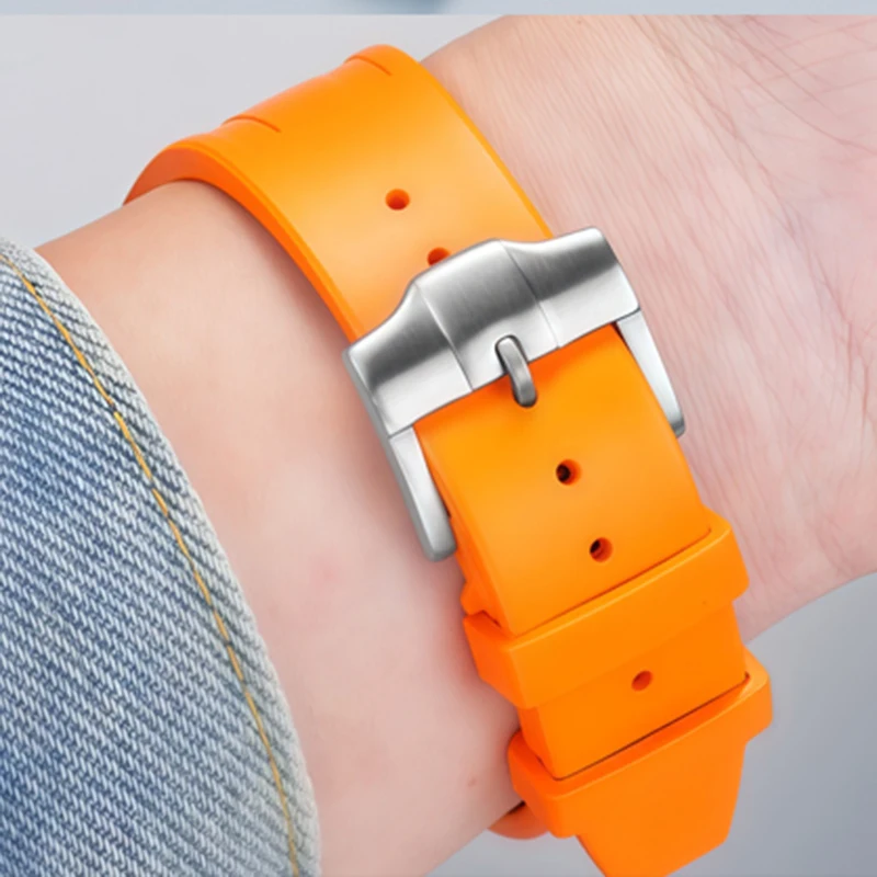 For Casio GA-2000 GA-2200M-1A/4A Outdoor Sports Resin Silicone Strap Accessories Men's Quick Release Bracelet Strap 24MM Waterpr