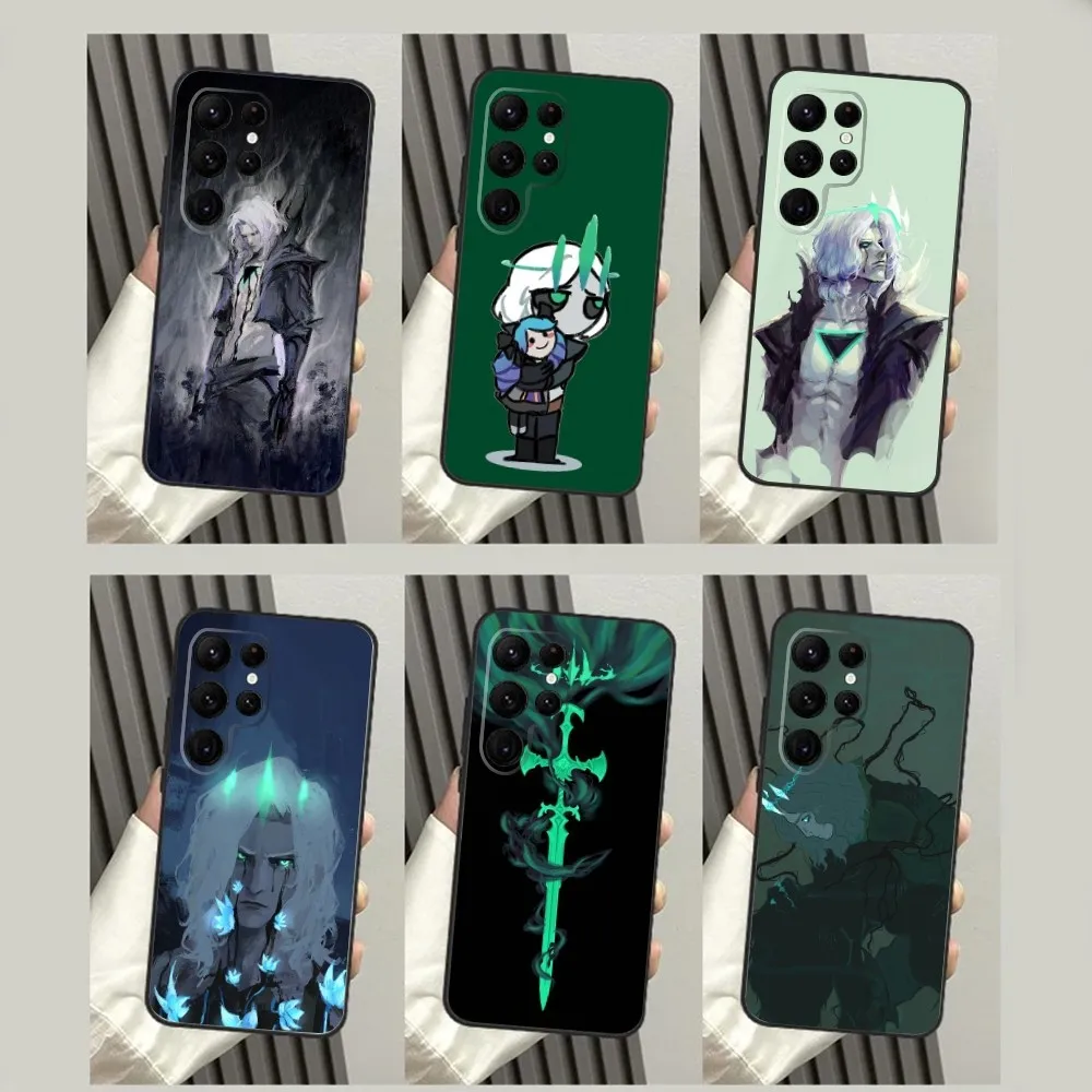 Game L-LOL Viego Phone Case For SamsungS23,S22,S21,S20 Ultra Pro S10,S30Plus,S9,20lite Ultra Black Cover