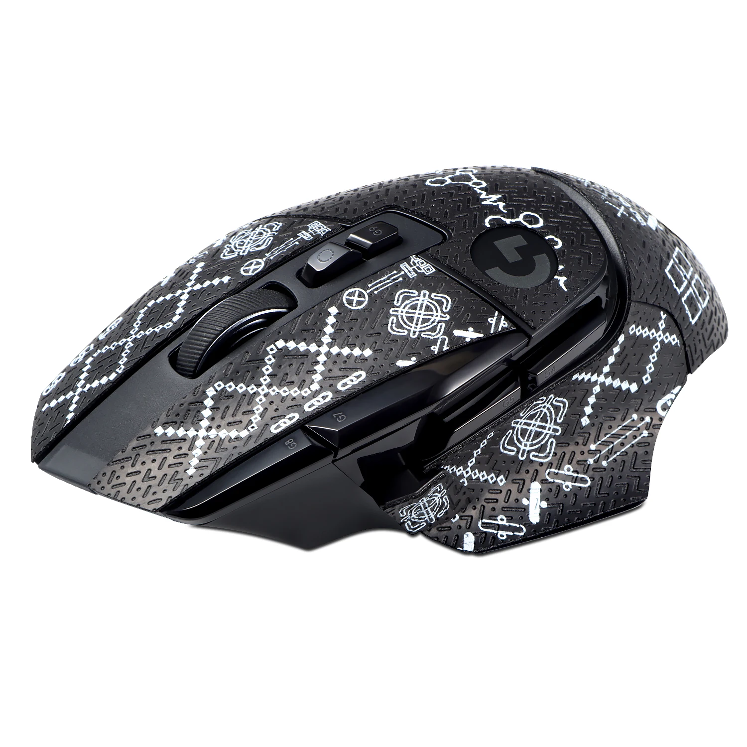 Mouse Grip Tape compatible with Logitech G502 X & Logitech G502 X Plus & Logitech G502 X Lightspeed Gaming Mouse Anti Slip Skin