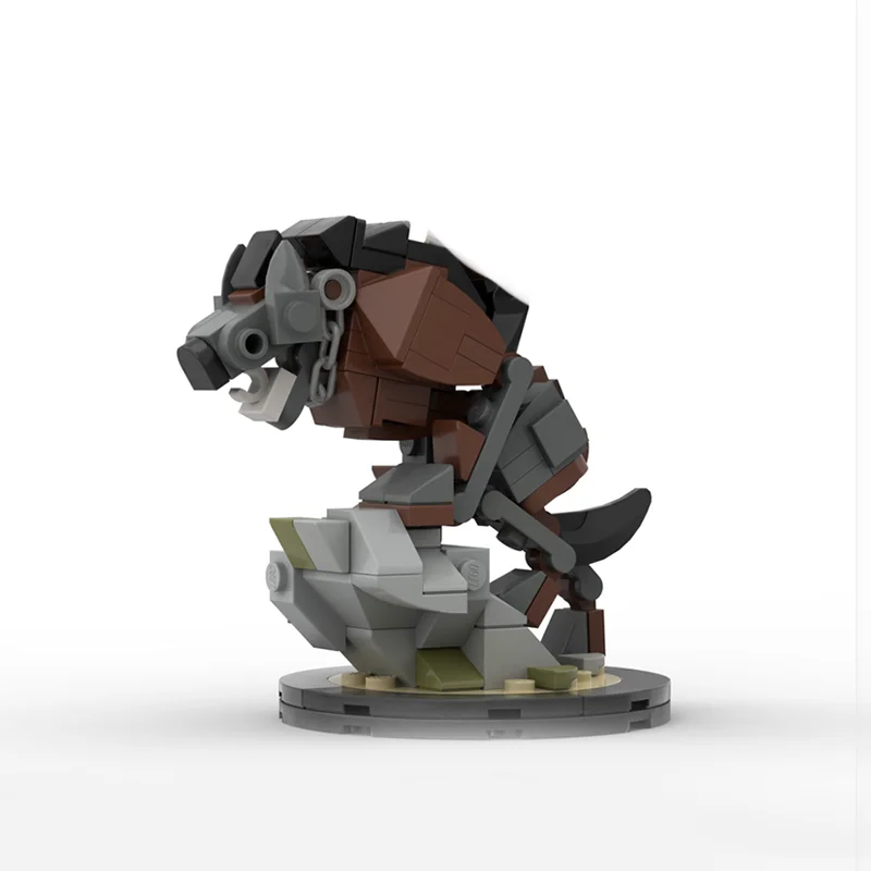 126pcs MOC Warg Rider Hobbit Lord Rings The Model Toy Building Christmas Gifts Blocks Construction Assemble Creative DIY Idea