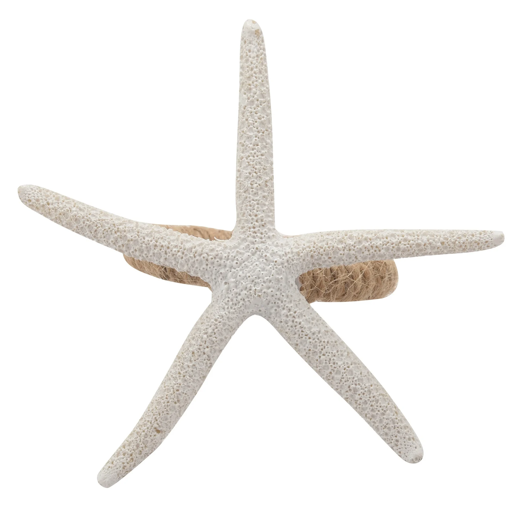 A84E-Napkin Rings Set Of 4, Sea Star Napkin Ring For Starfish Serviette For Tables, Wedding, Birthday, Banquet, Christmas