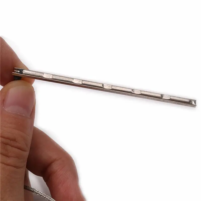CGDS-6X 6 String High Sensitive Acoustic Guitar Bridge Saddle Rod Piezo Metal Rod Folk Guitar Pickup Stick Guitar Accessories