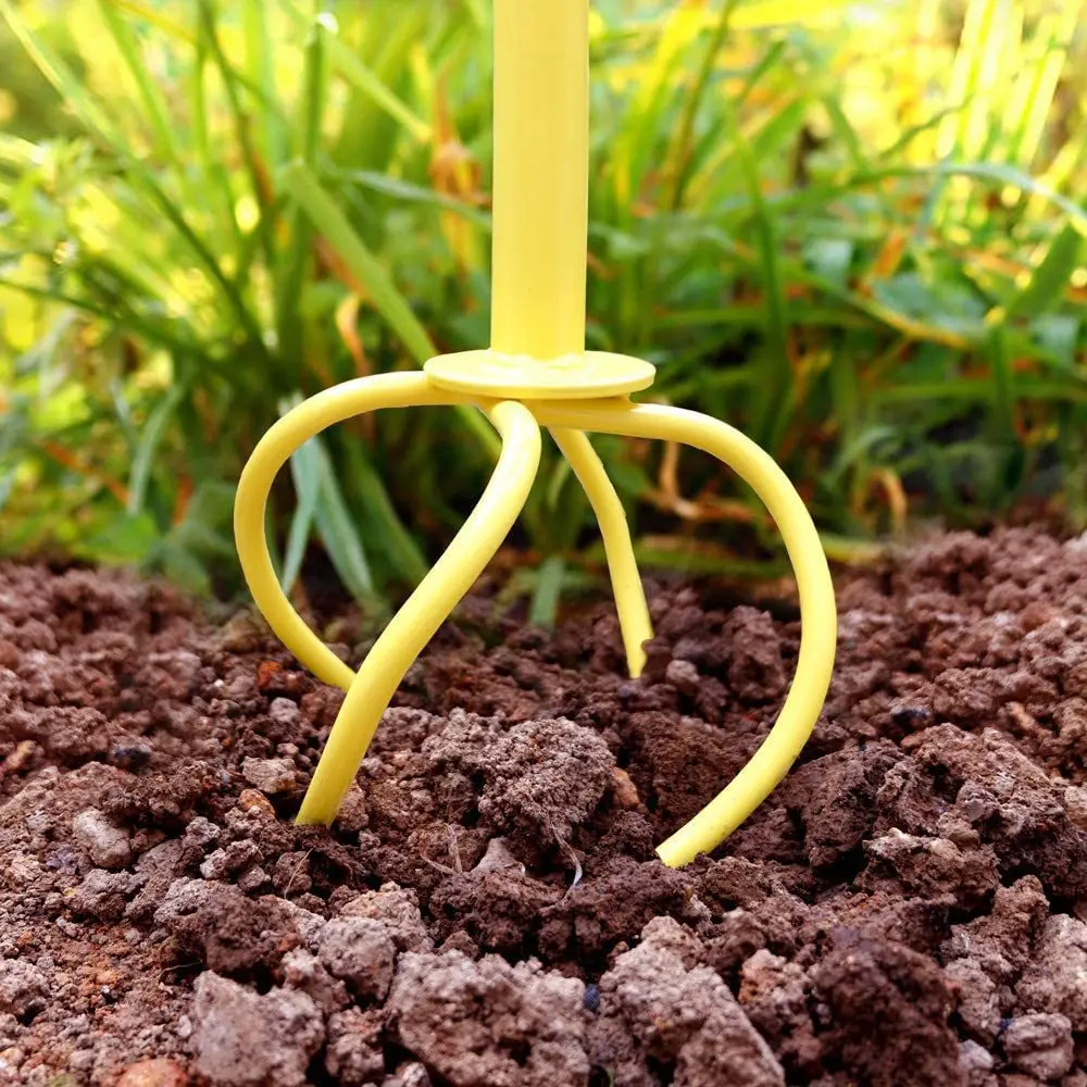 Image 6: Nouveau déclencheur de trous d'oxygénation de prairie détachable de haute qualité et outil manuel desserrage du sol pour les jardins