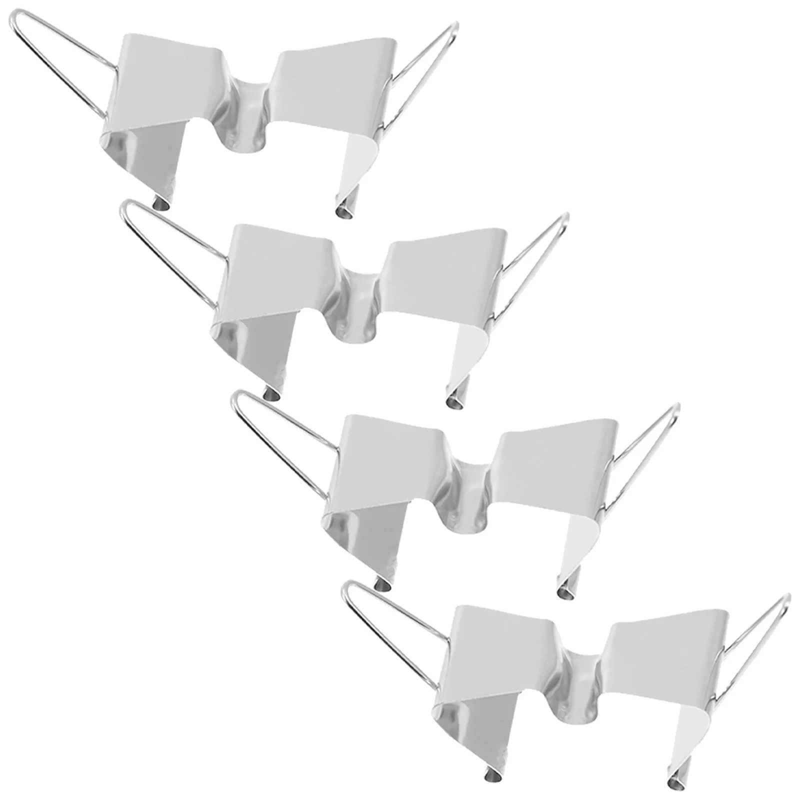 

4pcs Stainless Steel Canvas Clips Oil Painting Frame Clamps For Art Supplies Wet Canvas Holder Separating Clip Metal Frame