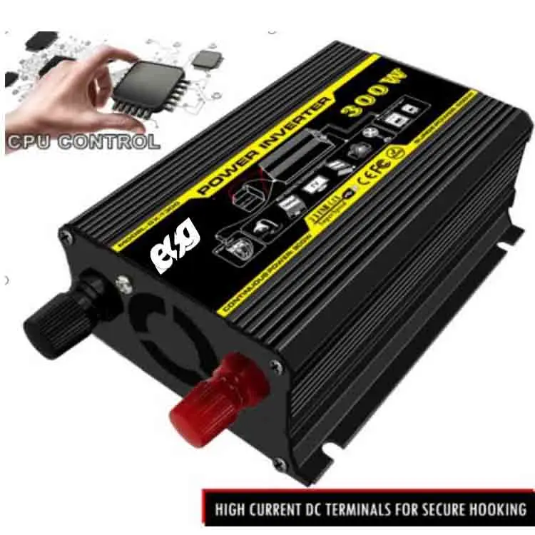 ESG Car Inverter 1000W 1500W 2000W 3000W 4000W 12V 24V 48V Dc to Ac 110V 220V Pure Sine Wave Car Power Inverter