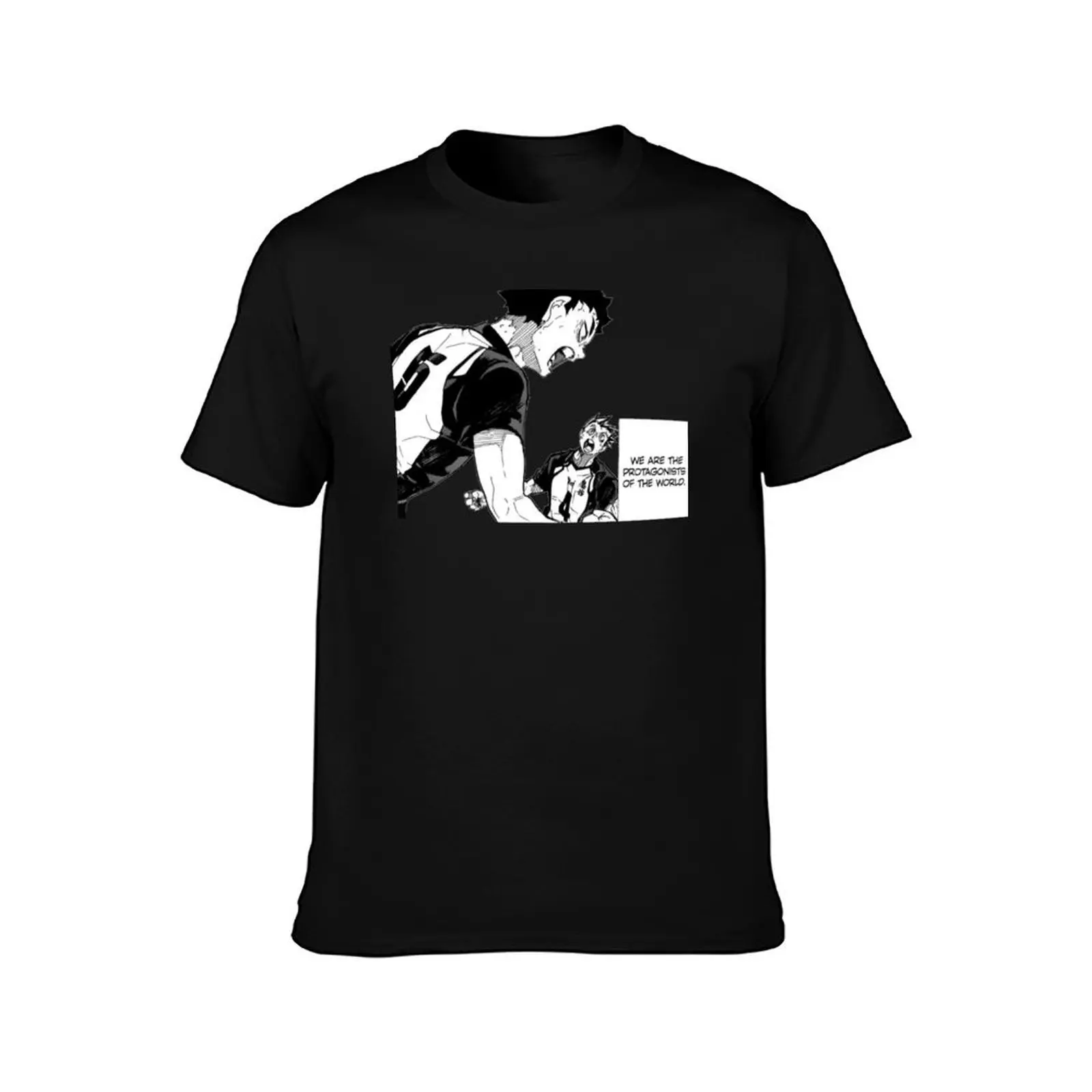 Copy of protagonists of the world - no bg T-Shirt Streetwear Print Tee Shirt T-Shirt