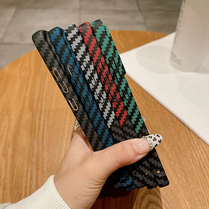 Carbon Fiber Case For Xiaomi Poco X7 Pro Ultra Thin Hard PC Shell Poco X6 X6 Pro Anti Fingerprint Back Protection Fundas Poco X7