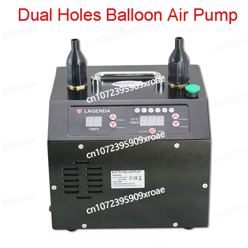 Dual Holes Lagenda Balloon Electric Air Pump 5.0 Balloon Inflator Balloon Air Blower Portable Inflatable Tools