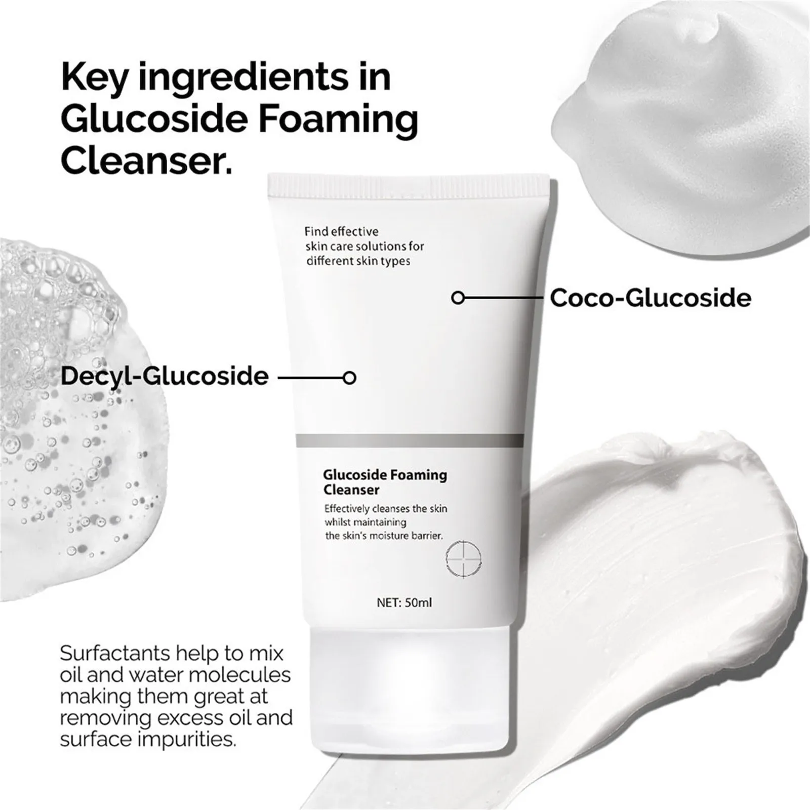 سيروم ترطيب وتغذية بتقويم ، يصلح البشرة برفق لتتلاشى وتنقية ، جديد ، 50 أو 50 أو #4