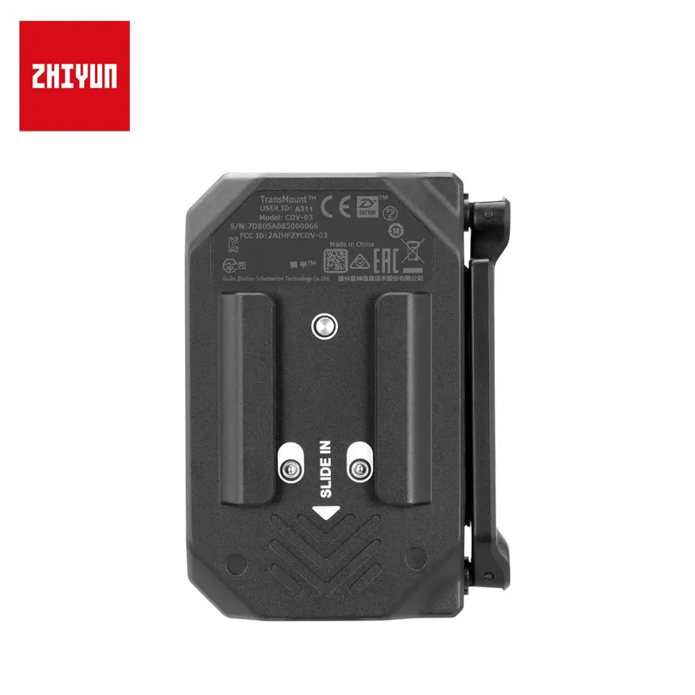 Transmisor de transmisión de imágenes ZHIYUN COV-03 TransMount 2,0 para grúa 2S 3S Weebill S cardán estabilizador de mano