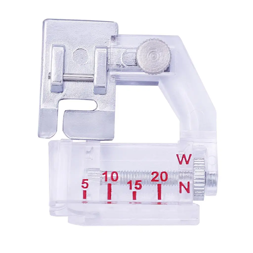 Sewing Machine Feet Double Twin with Hem Foot for Knitting Machine Accessories and Home Sewing