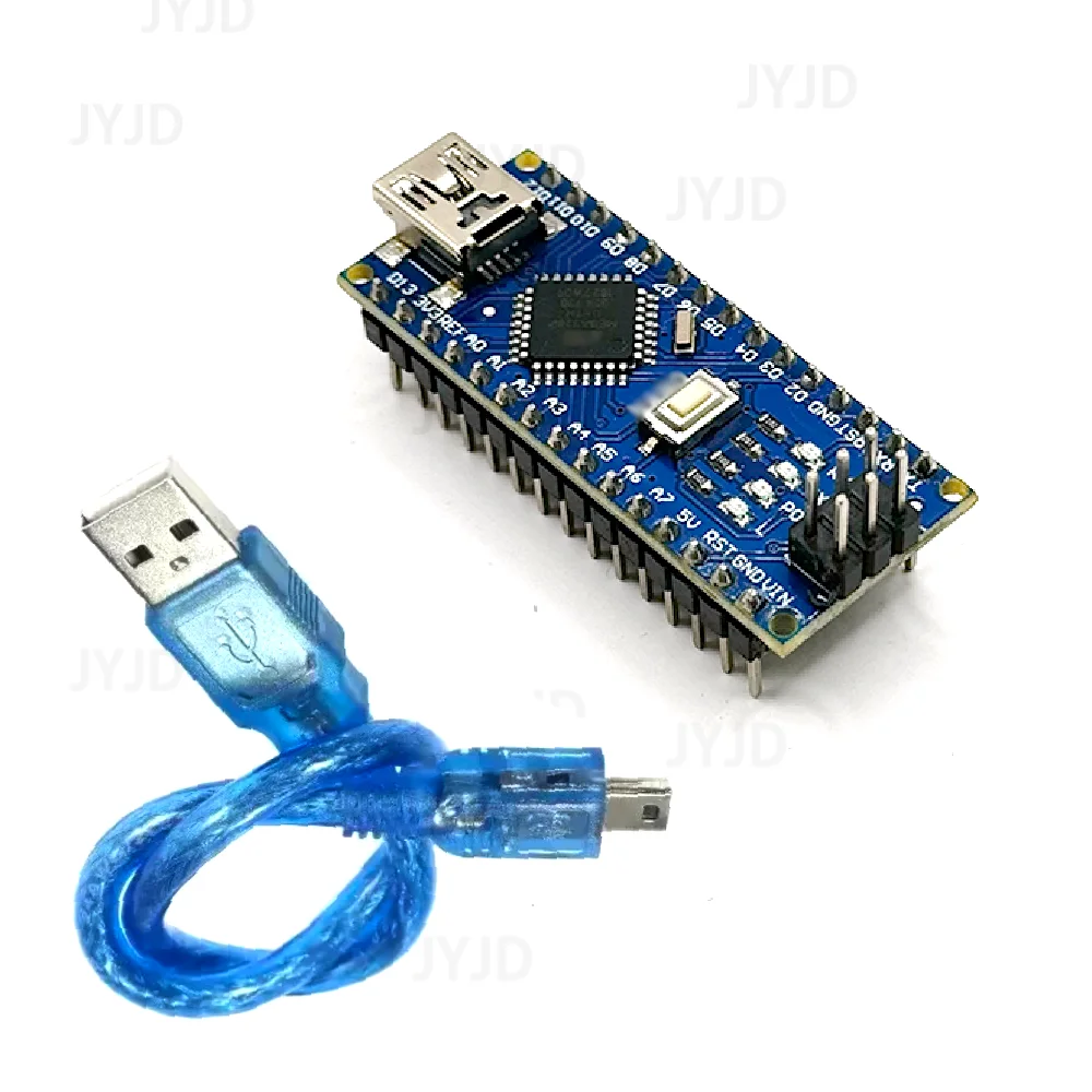 وحدة تحكم نانو متوافقة مع محمل الإقلاع ، سائق USB ، V3.0 ، ATMEGA328P ، اردوينو CH340