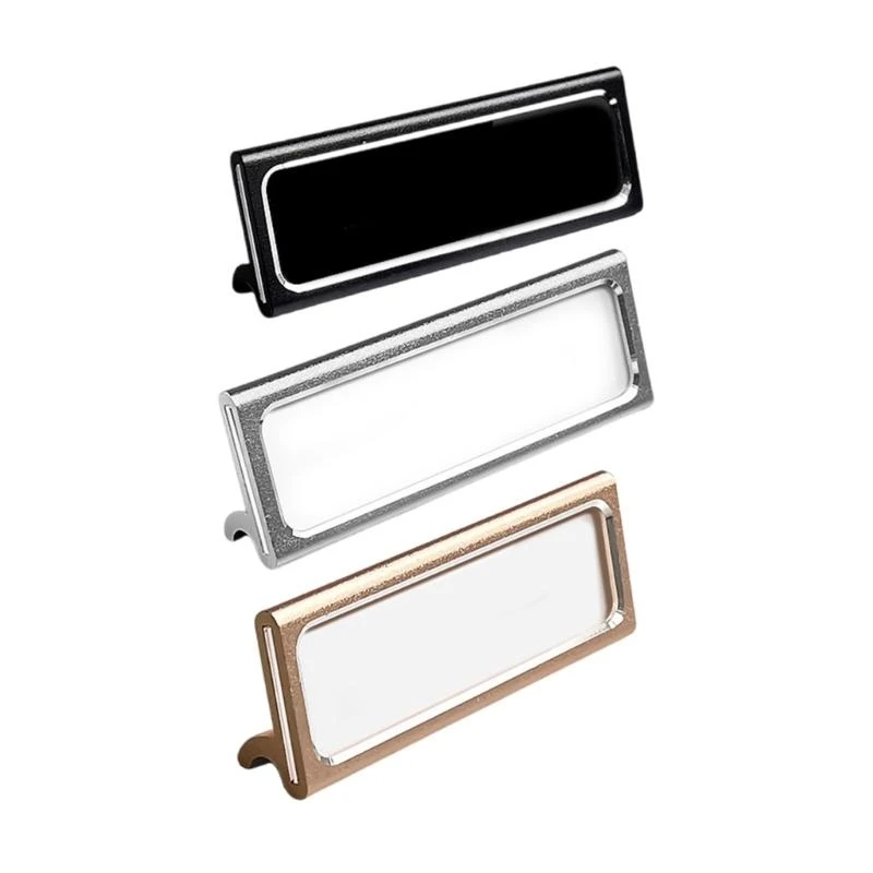 

X6HE Elegant Aluminum Alloy Price Signs for Storefronts Featuring Simple and Modern Designs for Easy Price Adjustments