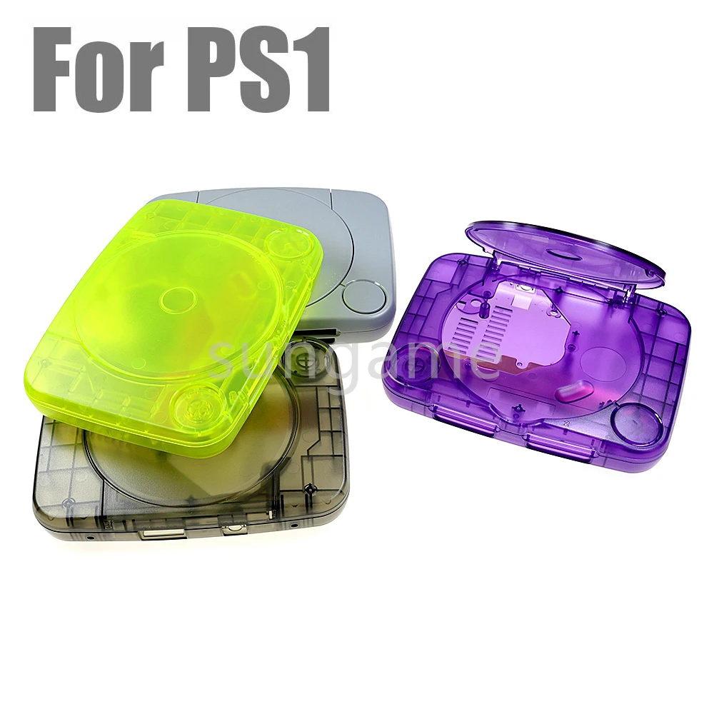 1set-shell-case-for-ps1-transparent-box-replacement-shell-translucent-case-housing-for-playstation-1-console-accessories