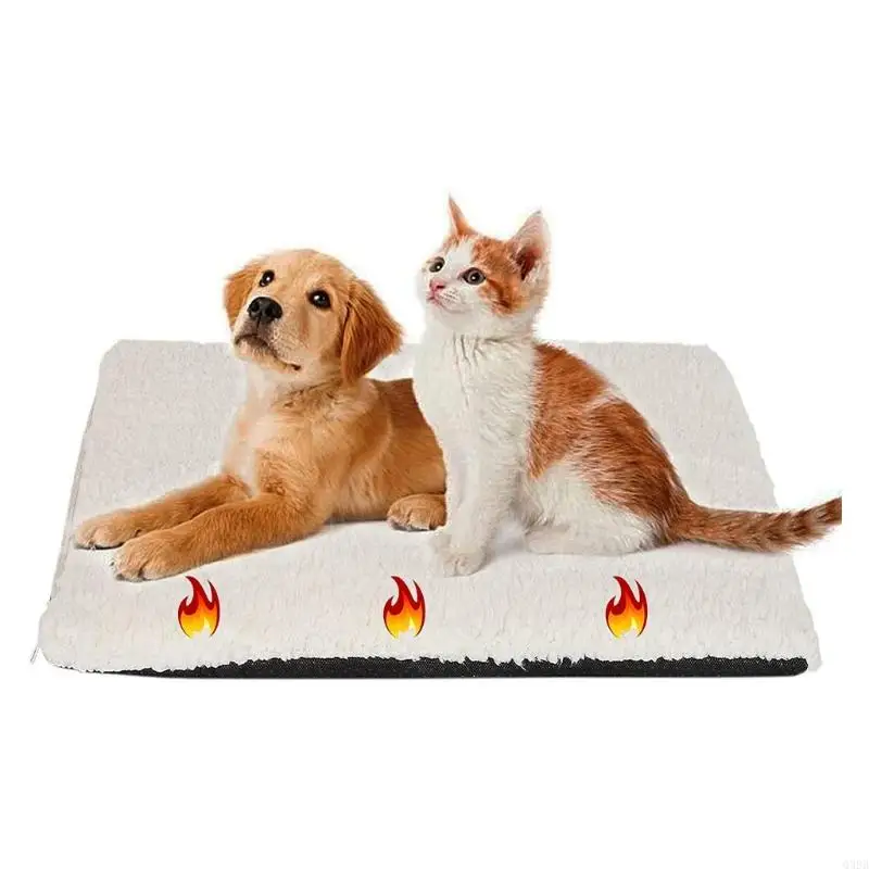 Q39B Dog Giường có thể giặt thú cưng PAD nhiệt tự làm ấm Bed Dog Giường thú cưng Mèo nhà nệm