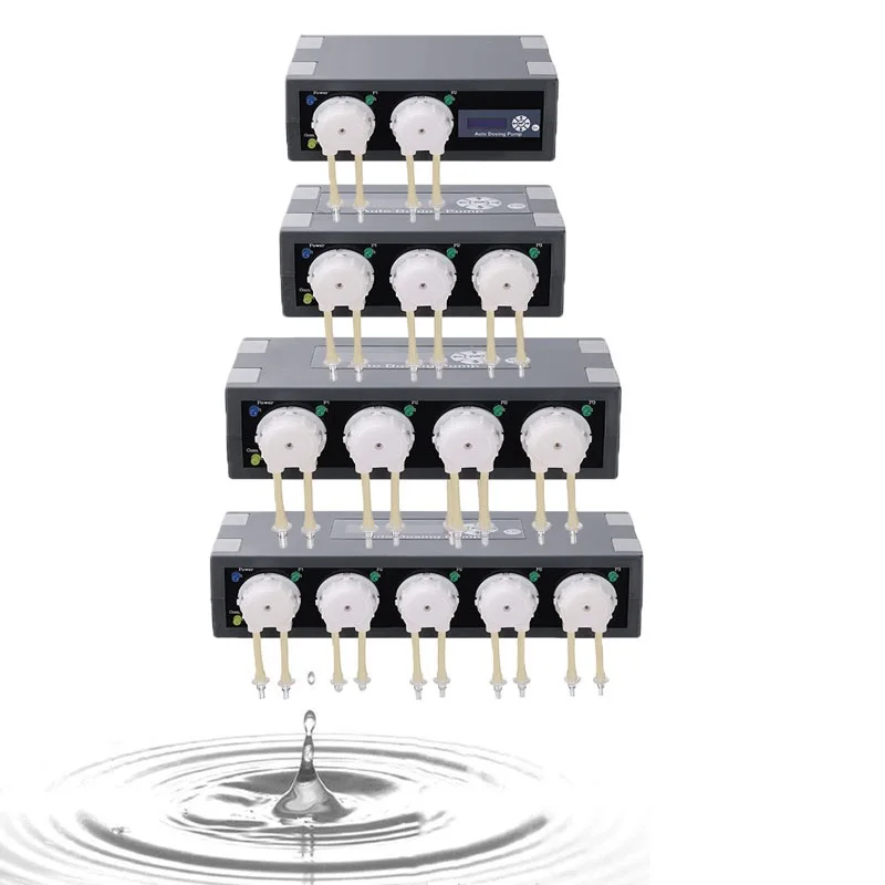 Jebao Water Pump Filter Programmable Auto Dosing Pump Peristaltic Pumps Marine Reef Doser Aquarium Lab Analytic Liquids Motor