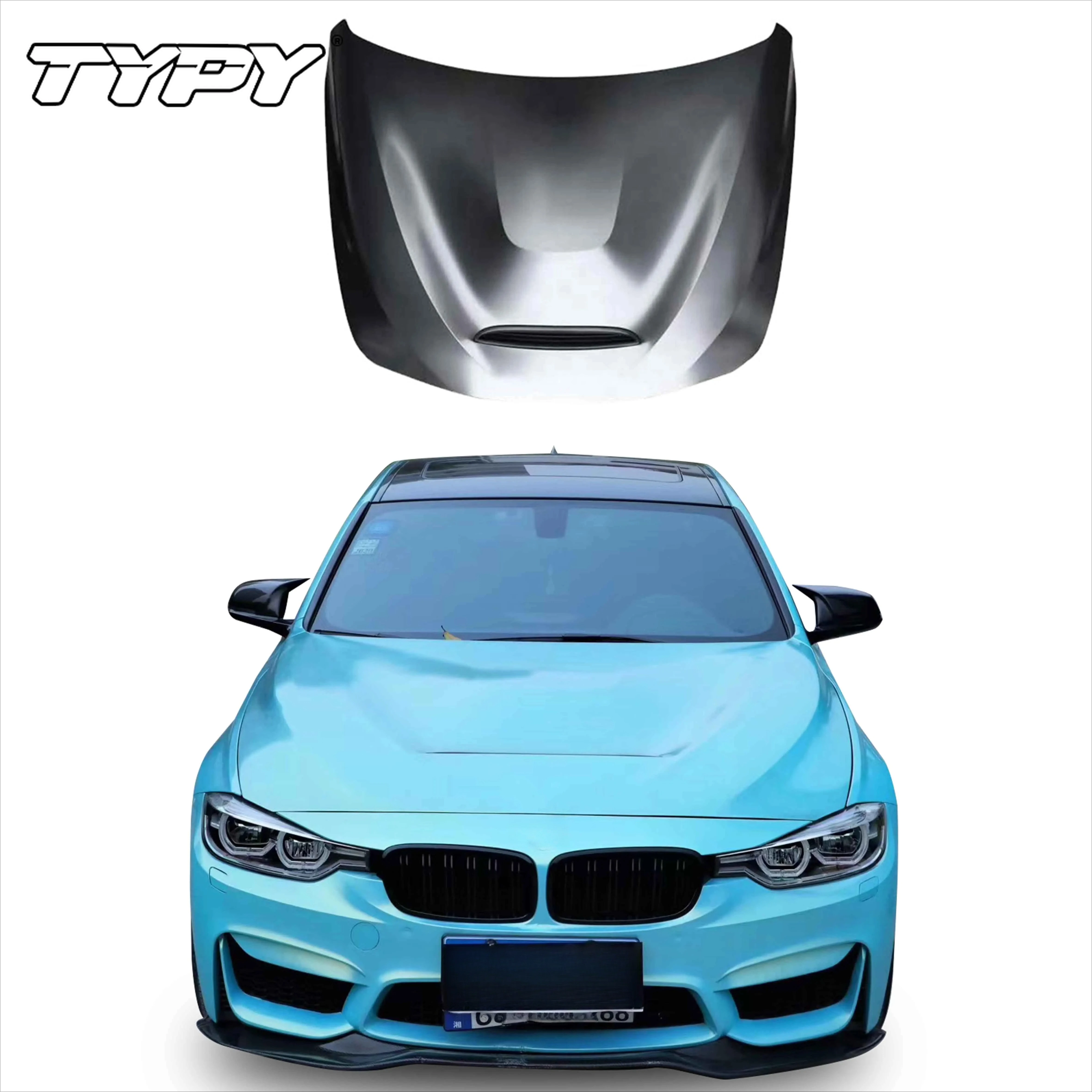 Flash Sale ! CLY Wholesale Bonnet Aluminum GTS Engine Hood For BMW 3 Series F30 F35 4 Series F32 F33 F36 Facelift Hood