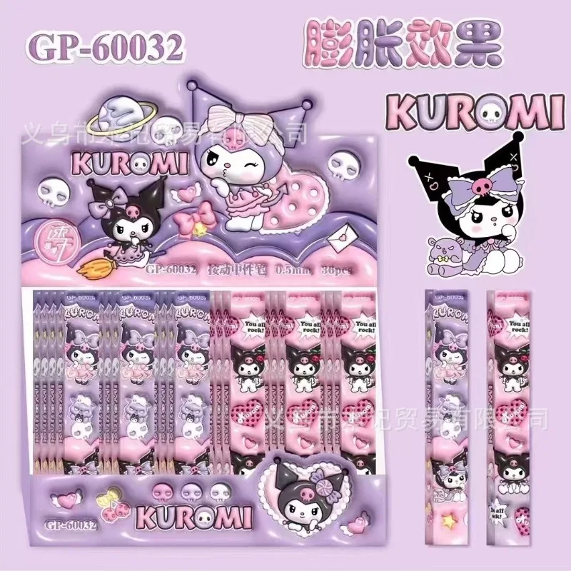 Cartoon Kuromi Neue 0,5mm Gel Stift Anime Nette Schwarz Kugelschreiber Studenten Zurück Zu Schule Büro Liefert Party Geschenke baby Dusche