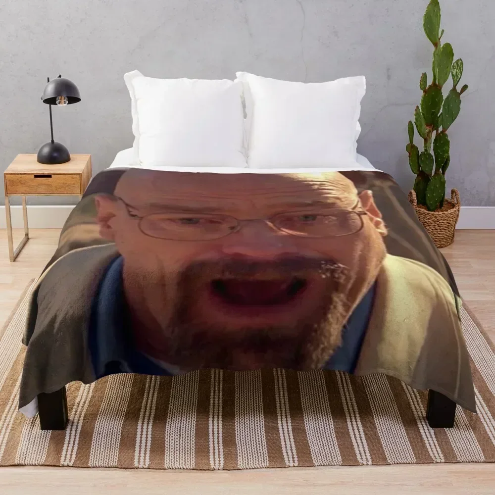 

Walter White Meme Throw Blanket halloween Heavy Soft Beds Kid'S Blankets