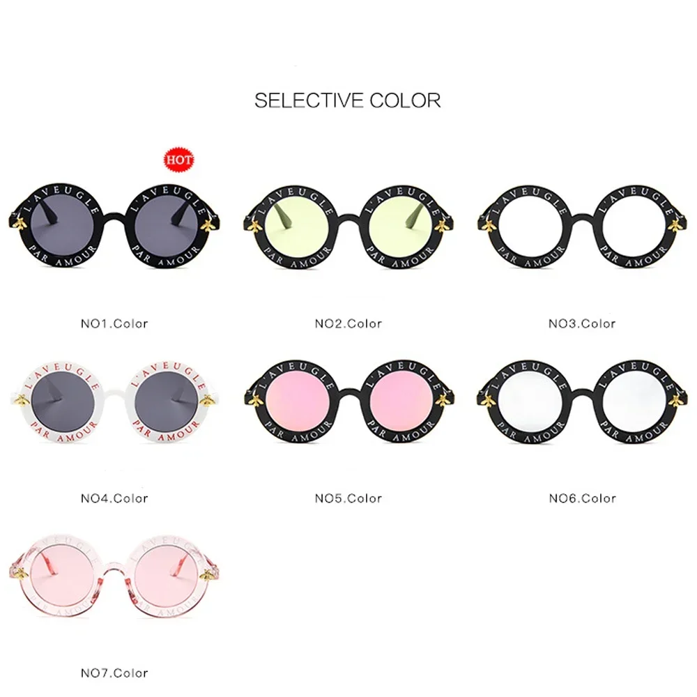 Small Round Women  Sunglasses  Vintage  Shades Black Metal Color Sun Glasses For female Fashion Designer 2025 New