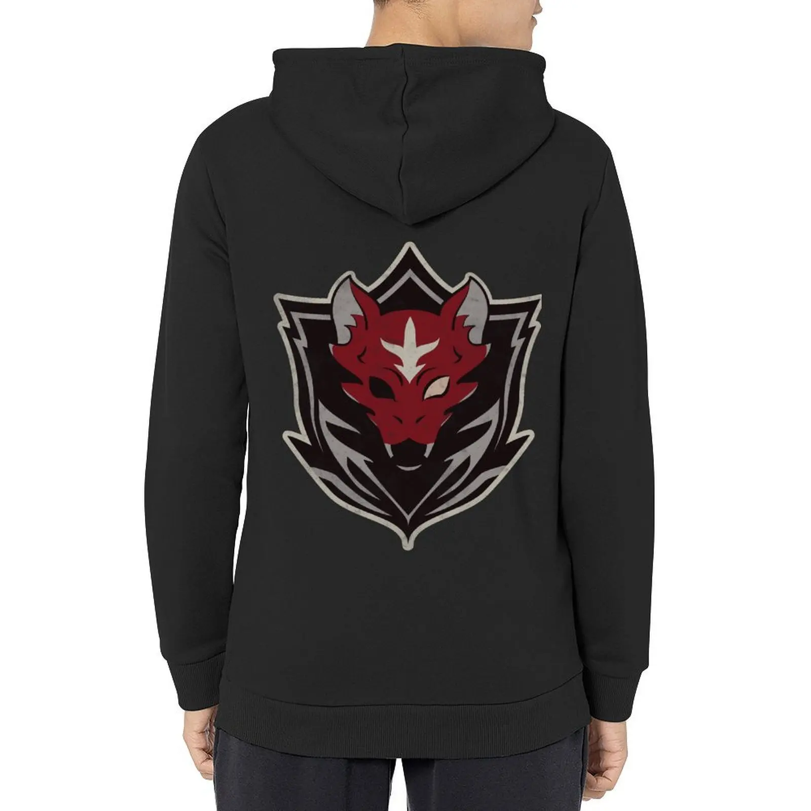 

Gundam: Requiem for Vengeance Red Wolf Squadron Insignia (Distressed) Hoodie men clothes new features of hoodies & sweatshirts