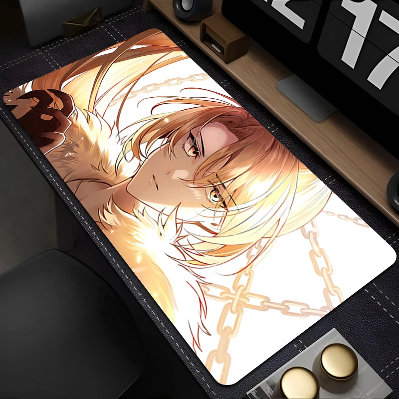 Muismat Laptop Kantoorkast Toetsenbord Pad Rubberen bureaumat Grote muismat Antislip O-omniscient Readers Viewpoint Extended Pad