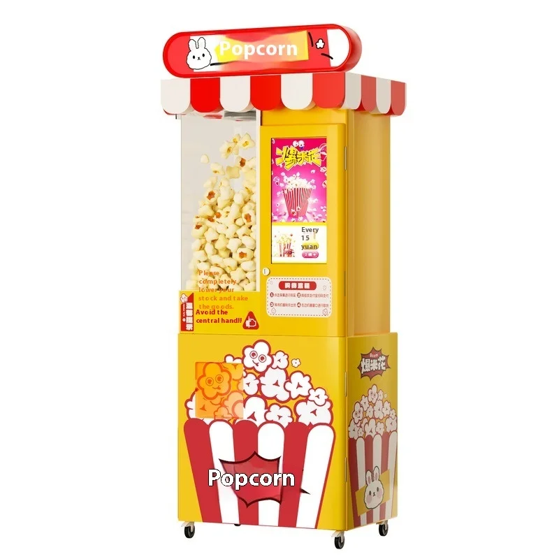Popcorn Vending Machine, Intelligent Unmanned Self-service Popcorn Vending Machine, Retail Vending Machine, Vending Machine