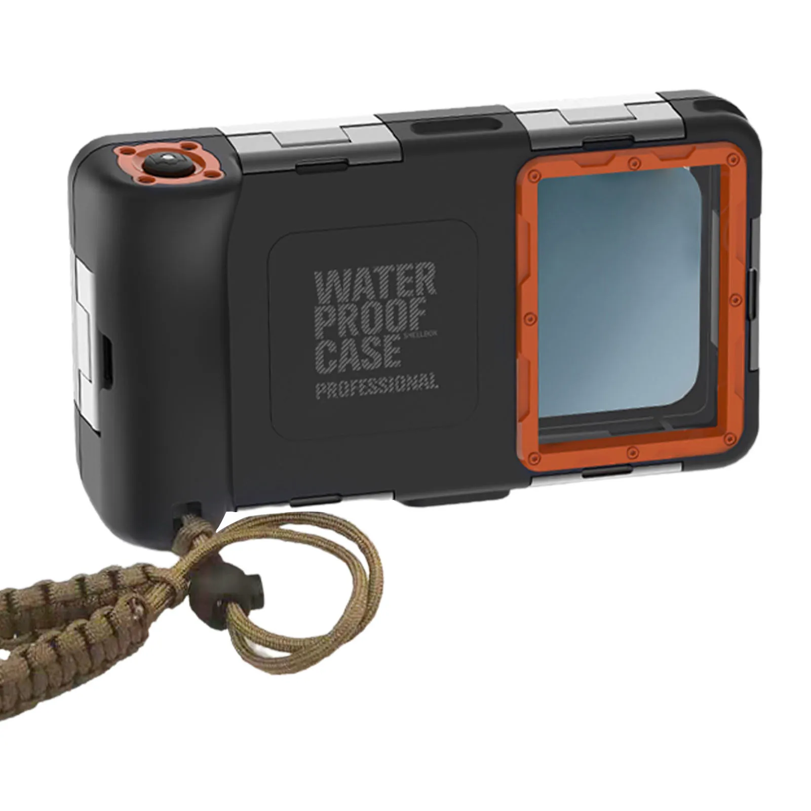 Diving Phone Case Universal Waterproof Underwater Phone Case For Snorkeling/Diving/Surfing Selfie Stick Interface & Lanyard Hole