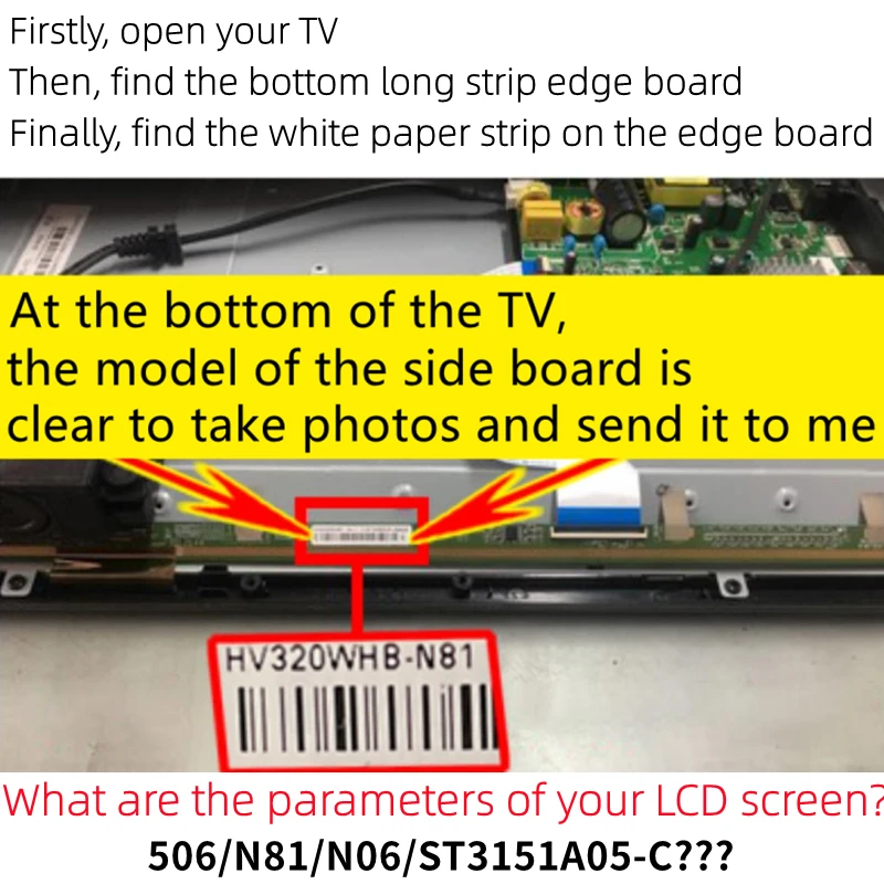 Good test is applicable to Hisense LCD TV motherboard TP.VST59T.PB768 HX32M2160H working well