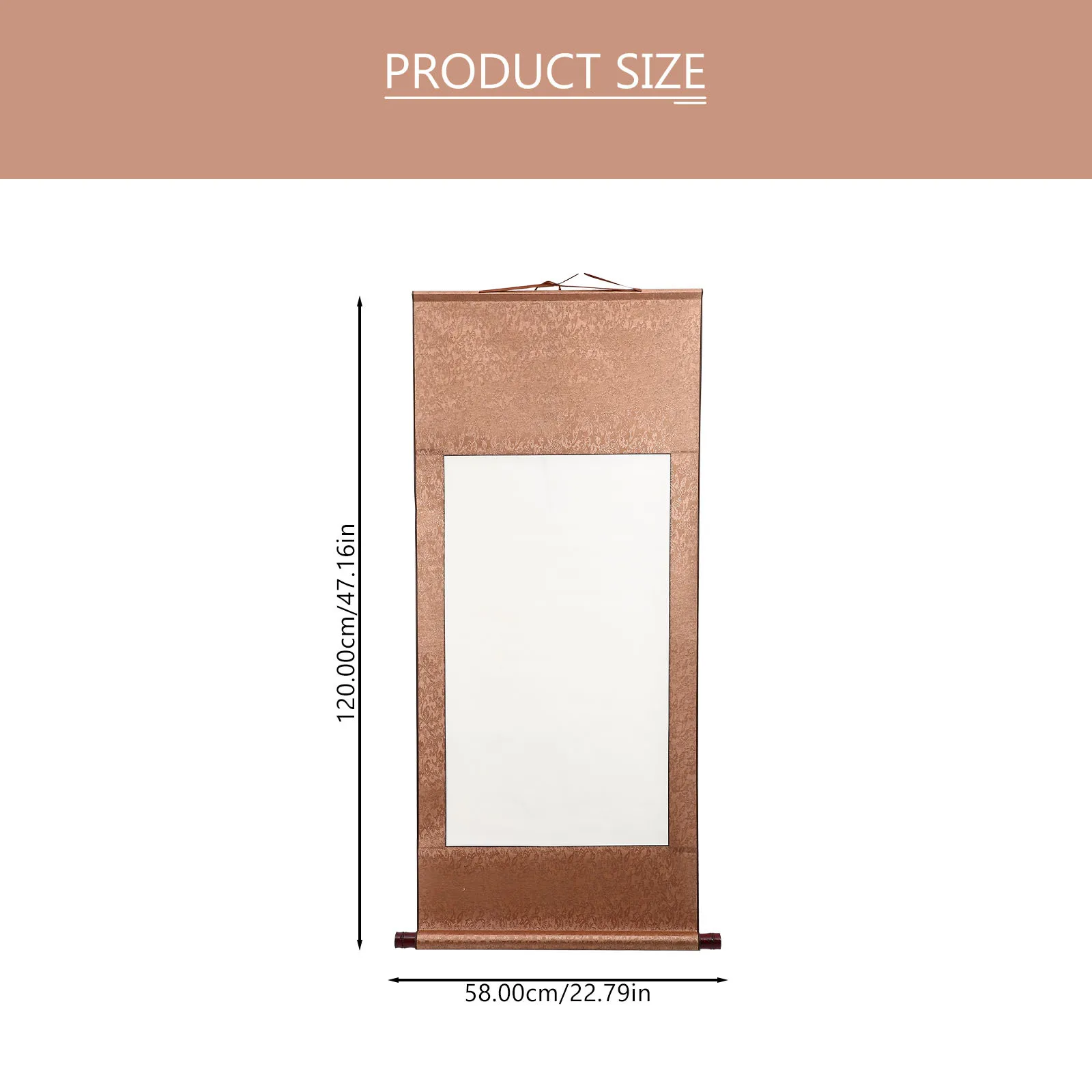 2 قطعة ورق الخط المحمول متعدد الوظائف التمرير الفارغ لممارسة الفن ديكور مكتب المنزل ورقة التمرير الفارغة