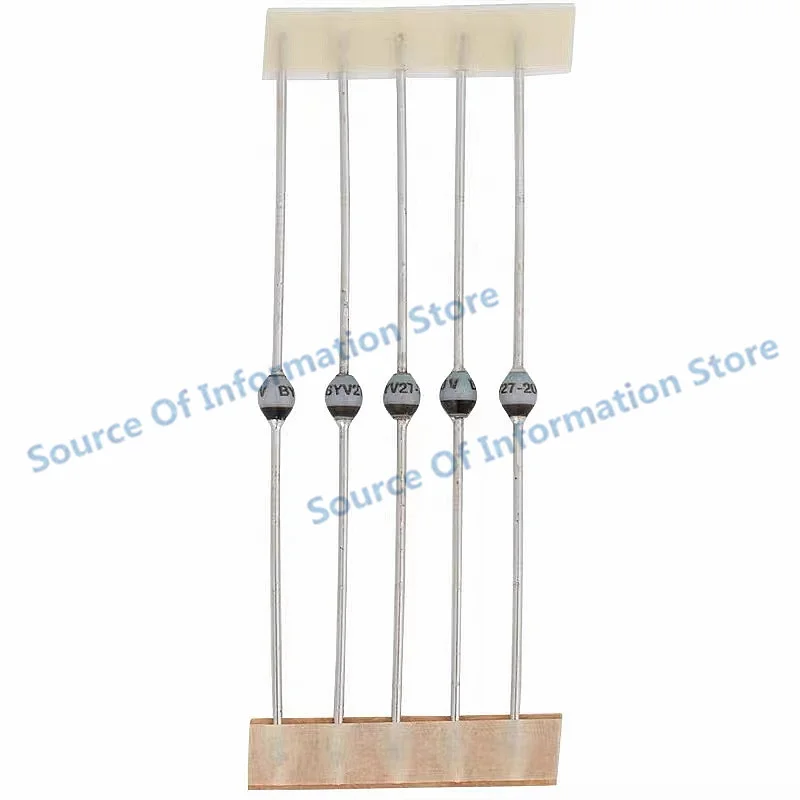 10PCS BYV27-200 Super Fast Recovery Glass Rectifier Diode 2A 200V 100% New original