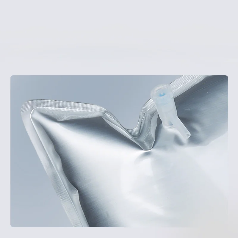 5 pieces aluminum foil gas sampling bag 5L biological single and double valve gas sampling bag