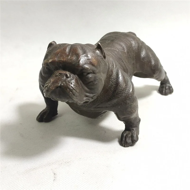 Collectible Brass Fortune , Bully Dog, Home and Office Decorative Ornament