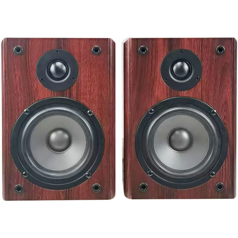 Bookshelf Home Speakers 5.5 inch 4 ohm 200W 2.0 Stereo Passive Speaker HiFi Loudspeakers For Amplifier Audio