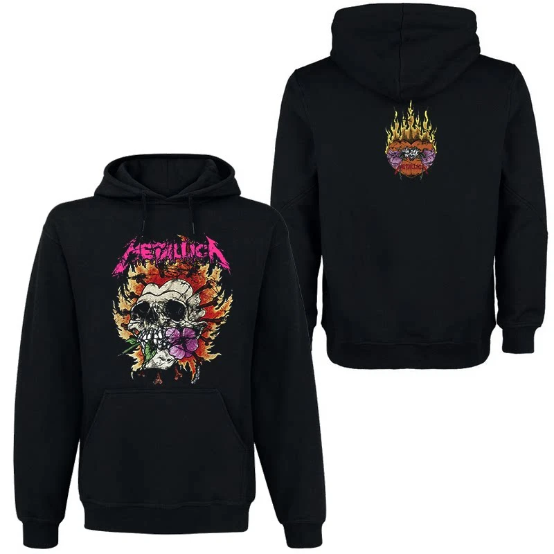 2026 Neues, seltenes METALLICA Rock Dark Style Album-Set, langärmeliges Kapuzensweatshirt für Herren und Damen aus Europa und Amerika – Detail 24