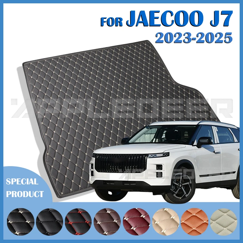 

Коврик в багажник автомобиля для JAECOO J7 PHEV 2025 2024 2023, коврик для багажника, коврик для багажника, аксессуары для интерьера, автозапчасть