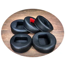 Angled Protein Leather Earpads Size 100MM 105MM 110MM 115MM 120MM Soft Memory Foam Round  Ear Pads For K550 For sony Headphones