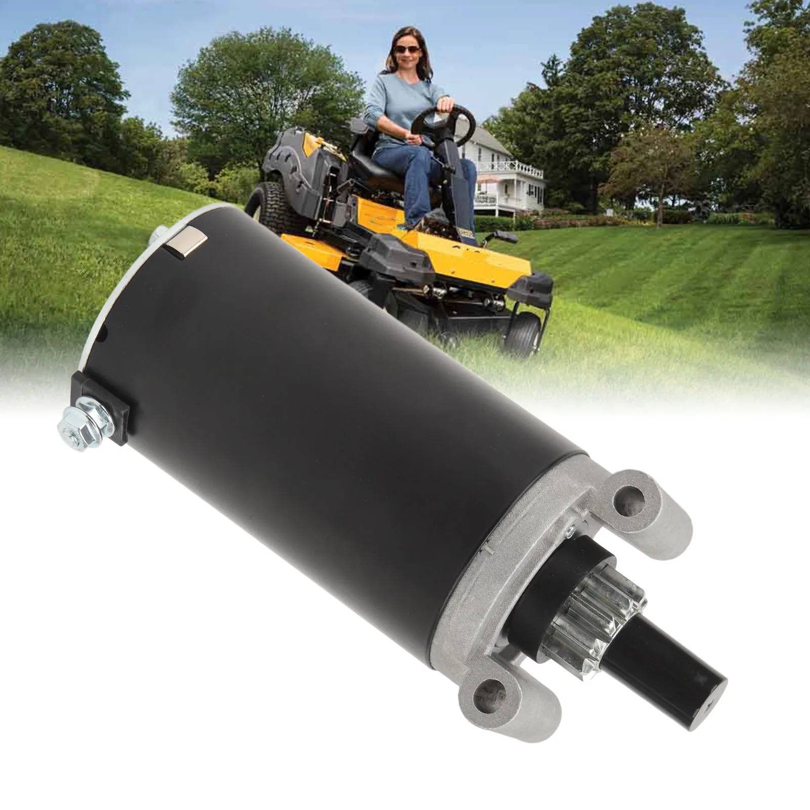 Lawn Tractor Starter 32 098 01S - Strong Starting Power & Efficient, Fits Toro GT2100 23HP (2006-2008) - Durable Lawn Mower