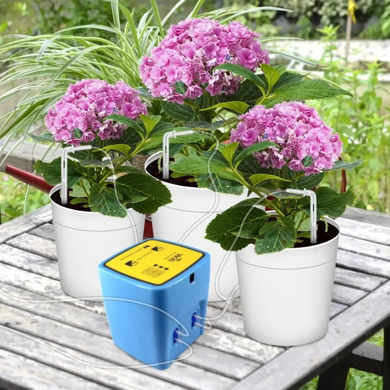 

WIFI intelligent flower watering device gardening drip irrigation timing controller balcony lazy watering device