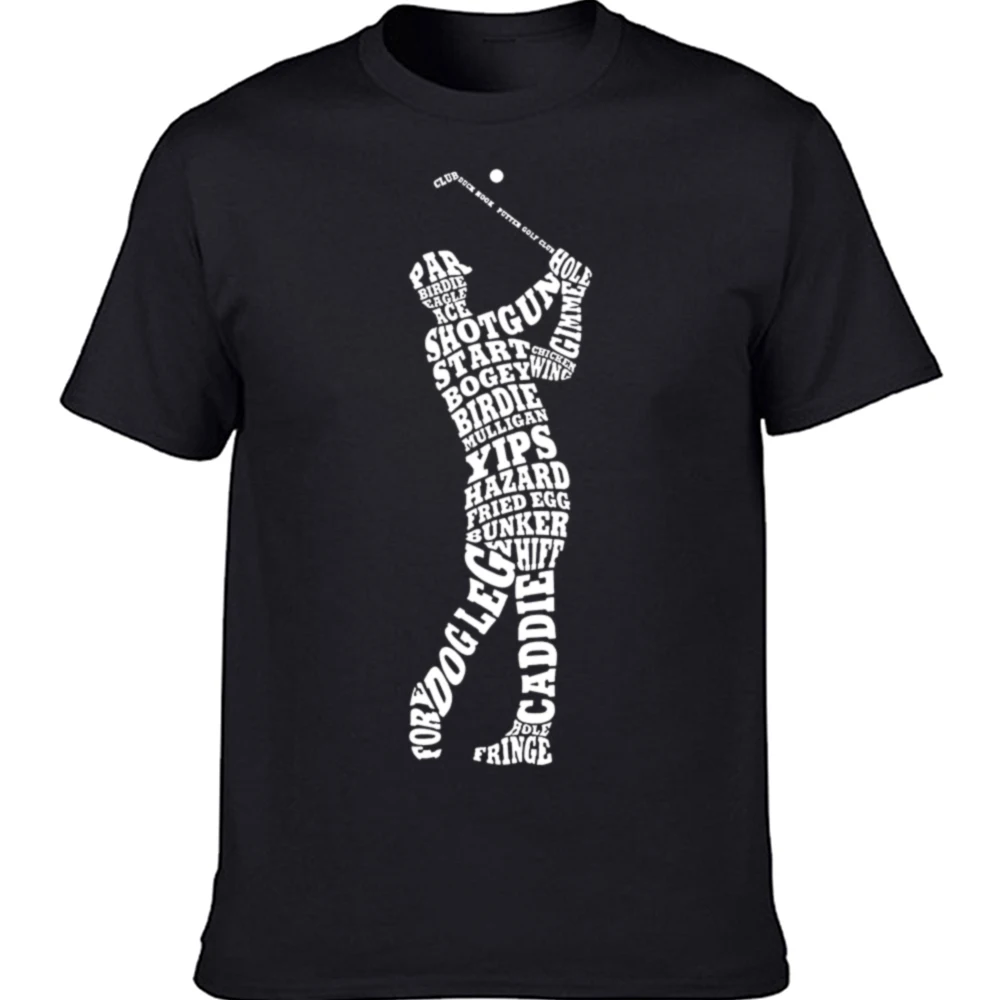 Funny Golfer Golfing T Shirts Graphic Cotton Streetwear Short Sleeve Birthday Gifts Summer Style T-shirt Mens Clothing